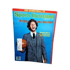 Sports Illustrated October 15 1979 Bill Walton San Diego Clippers Larry Bird